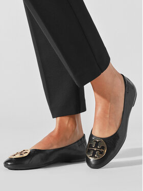 Tory Burch Балетки Tory Burch Claire Ballet 147379 Чорний