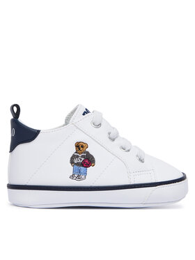 Polo Ralph Lauren Снікерcи Polo Ralph Lauren RL06180101 Білий