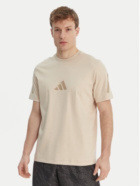 adidas adidas Camiseta Z.N.E. KE4694 Beis Regular Fit