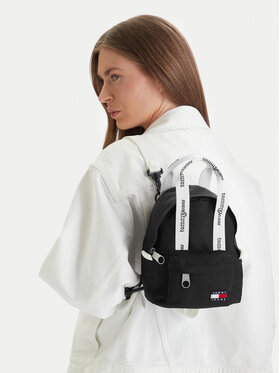Tommy Jeans Ruksak Tommy Jeans Tjw ESS Daily Mini Backpack AW0AW18581 Crna