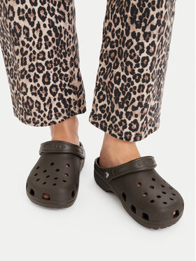 Crocs Шльопанці Crocs Classic 10001 Темно-коричневий