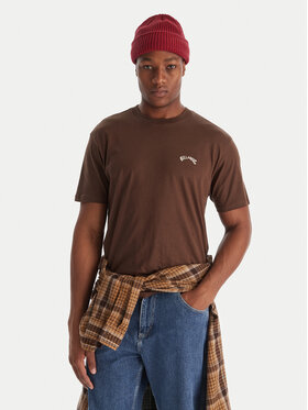 Billabong Billabong Camiseta Arch Crew SS EBYKT00100 Marrón Regular Fit