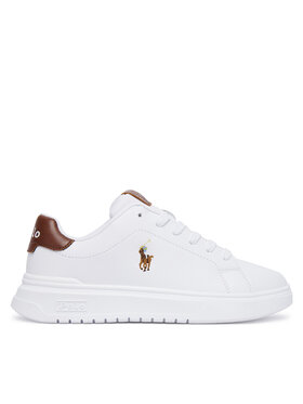 Polo Ralph Lauren Sneakersy Polo Ralph Lauren RL03844102 Biela
