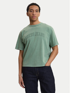 Guess Guess Футболка M6GIB6 K8FQ4 Зелений Regular Fit