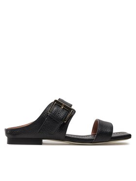 Pollini Klapki Pollini SA28251C0ITD0000 Czarny