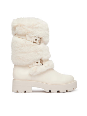 Guess Μποτάκια Guess FLFYAF FUR10 Κρεμ