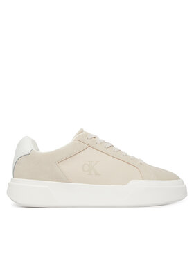 Calvin Klein Сникърси Calvin Klein Chunky Cupsole Laceup Cv Mix HM0HM02238 Бежов