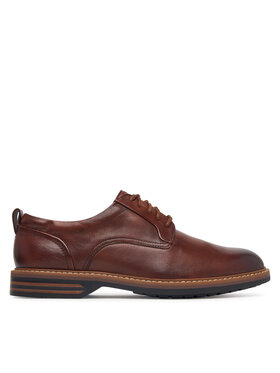 Clarks Félcipő Clarks Aldwin2 Derby 26320300 Barna