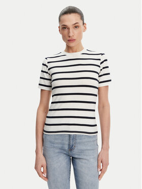 French Connection French Connection T-Shirt 76QZB Weiß Regular Fit