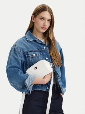 Tommy Jeans Kabelka Tommy Jeans Tjw City Charm Camera Bag AW0AW18456 Bílá