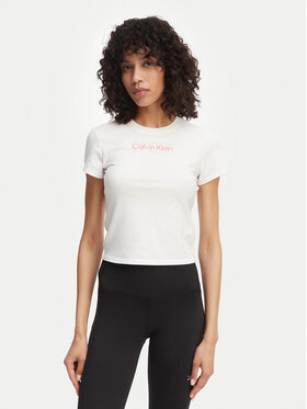 Calvin Klein Calvin Klein Póló LVGWS6K240 Fehér Regular Fit
