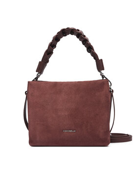 Coccinelle Ročna torba Coccinelle P6P Boheme Suede Bimaterial E1 P6P 58 01 01 Bordo rdeča