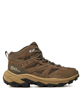 Jack Wolfskin Trekingová obuv Jack Wolfskin Vojo Tour Texapore Mid W A62071 Hnedá