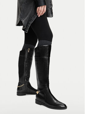 Nine West Ботуши Nine West CEO-RASHA-02 Черен
