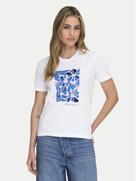 ONLY ONLY Camiseta Kita 15367568 Blanco Regular Fit