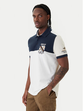 Aeronautica Militare Aeronautica Militare Polo 261PO1915UP00191 Blanco Regular Fit