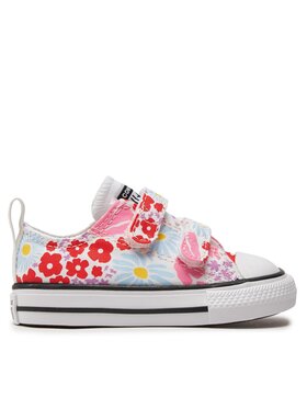 Converse Plátenky Converse Chuck Taylor All Star Easy On Floral Ox A06340C Biela