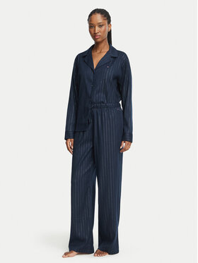Tommy Jeans Tommy Jeans Pijama UW0UW06685 Azul marino Relaxed Fit