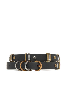 PINKO Dámský pásek PINKO Cerise H1.5 Belt 20251 PLT01 104587 A2BA Černá