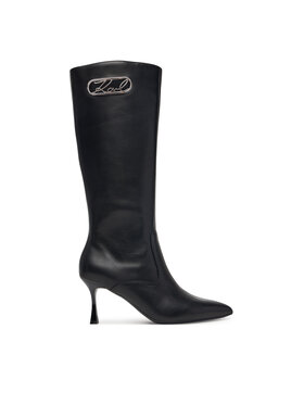 KARL LAGERFELD Kozaki KARL LAGERFELD Sienna KL32770 Czarny