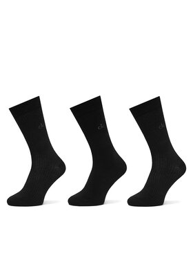 Calvin Klein Garās zeķes Calvin Klein 701235981 Melns