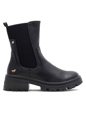 Mustang Členková obuv Mustang 1469-501 Čierna