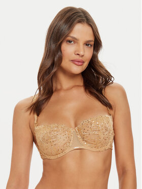 Chantelle Chantelle Sujetador balconette Fleurs Signature C12Q50 Beis