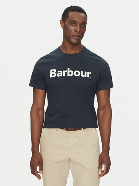 Barbour Barbour Футболка Logo MTS0531NY31 Cиній Tailored Fit