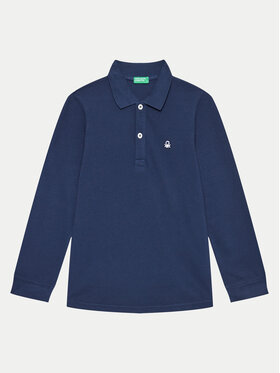United Colors Of Benetton United Colors Of Benetton Поло 3089G3009 Cиній Regular Fit