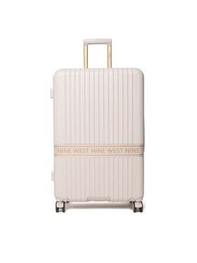 Nine West Velký kufr Nine West CEO-NW-L-003-10 Světle růžová
