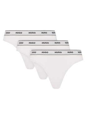 HUGO HUGO Комплект стрінгів 50480150 Білий