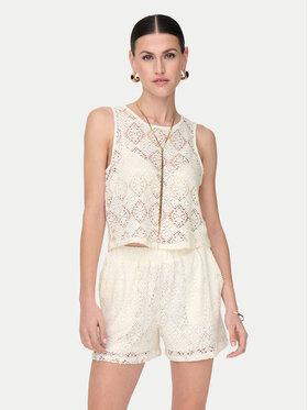JDY JDY Топ Eva 15351499 Білий Regular Fit