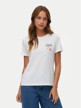 Vero Moda Vero Moda Camiseta Ikami 10340181 Blanco Regular Fit