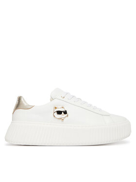 KARL LAGERFELD Laisvalaikio batai KARL LAGERFELD Z31167 S Balta
