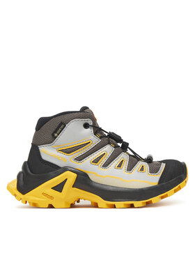 Salomon Trekingová obuv Salomon X Ultra Mid Gore-Tex L47746000 Sivá
