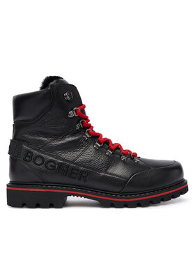 Bogner Trapper stila apavi Bogner Helsinki S 26 12546833 Melns