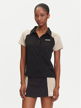 BOSS BOSS Поло Ellici2 50544191 Чорний Regular Fit
