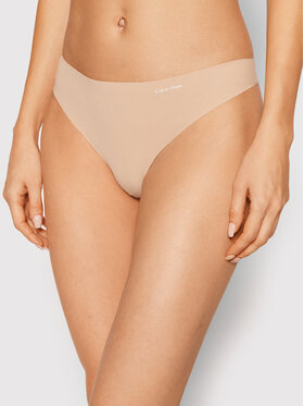 Calvin Klein Underwear Calvin Klein Underwear Perizoma 0000D3428E Beige