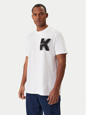 Karl Lagerfeld Jeans Karl Lagerfeld Jeans Camiseta B1M17066 Blanco Regular Fit