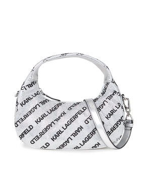 KARL LAGERFELD Kabelka KARL LAGERFELD 240W3026 Strieborná