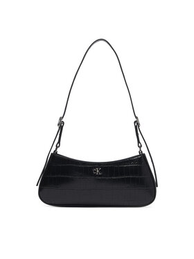 Calvin Klein Rankinė Calvin Klein Ck Croc Small Shoulder Bag LV04F3906G Juoda