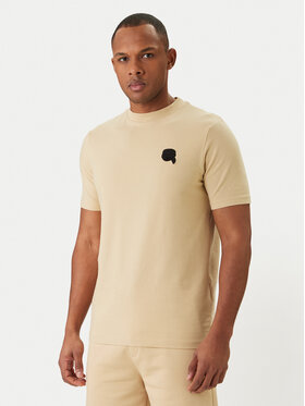 KARL LAGERFELD KARL LAGERFELD Camiseta 755049 562235 Beis Regular Fit
