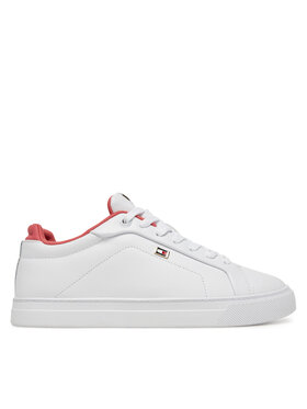 Tommy Hilfiger Sneakersy Tommy Hilfiger Sporty Sneaker FW0FW08899 Biela