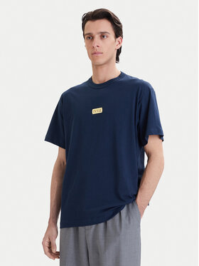 Versace Jeans Couture Versace Jeans Couture Camiseta 80GAHT05 CJ00T Azul marino Regular Fit