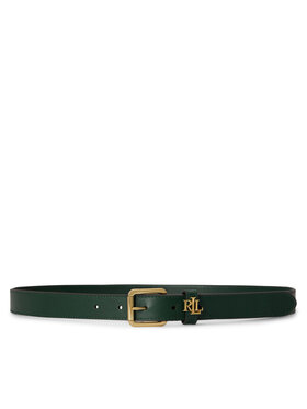 LAUREN RALPH LAUREN Pasek LAUREN RALPH LAUREN 412968763016 Zielony ciemny