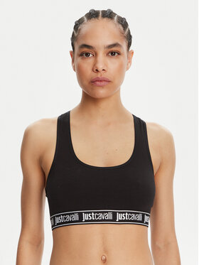 Just Cavalli Just Cavalli Бюстгальтер-топ 78PAJU02 Чорний