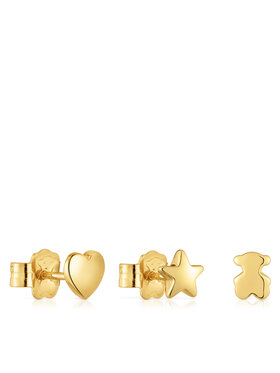 TOUS Set orecchini TOUS Bold Motif 1004102700 Oro
