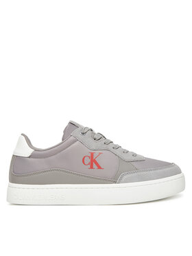 Calvin Klein Jeans Sneakersy Calvin Klein Jeans Classic Cupsole Mg Nylon Mix YM0YM01304 Šedá