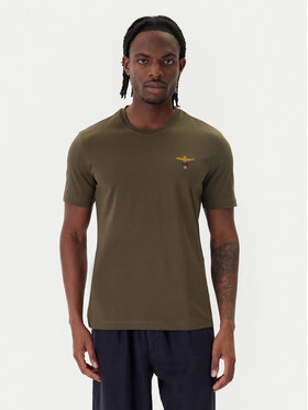 Aeronautica Militare Aeronautica Militare Camiseta 261TS1580UJ00372 Verde Regular Fit