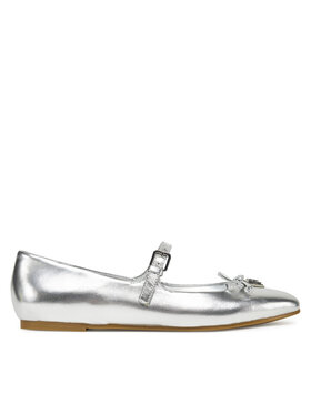 Guess Baleríny Guess FLJKAY LEM02 Strieborná